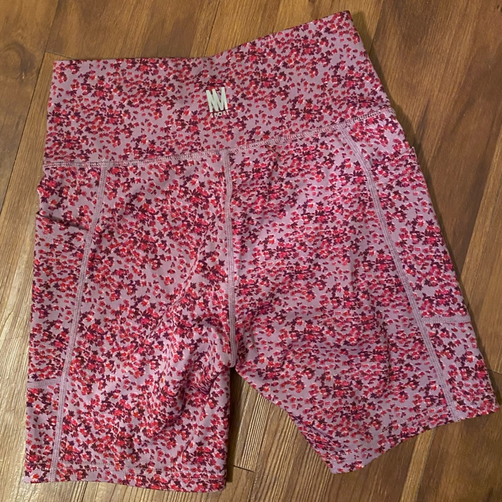 Nicole Miller floral biker shorts - Picture 3 of 6